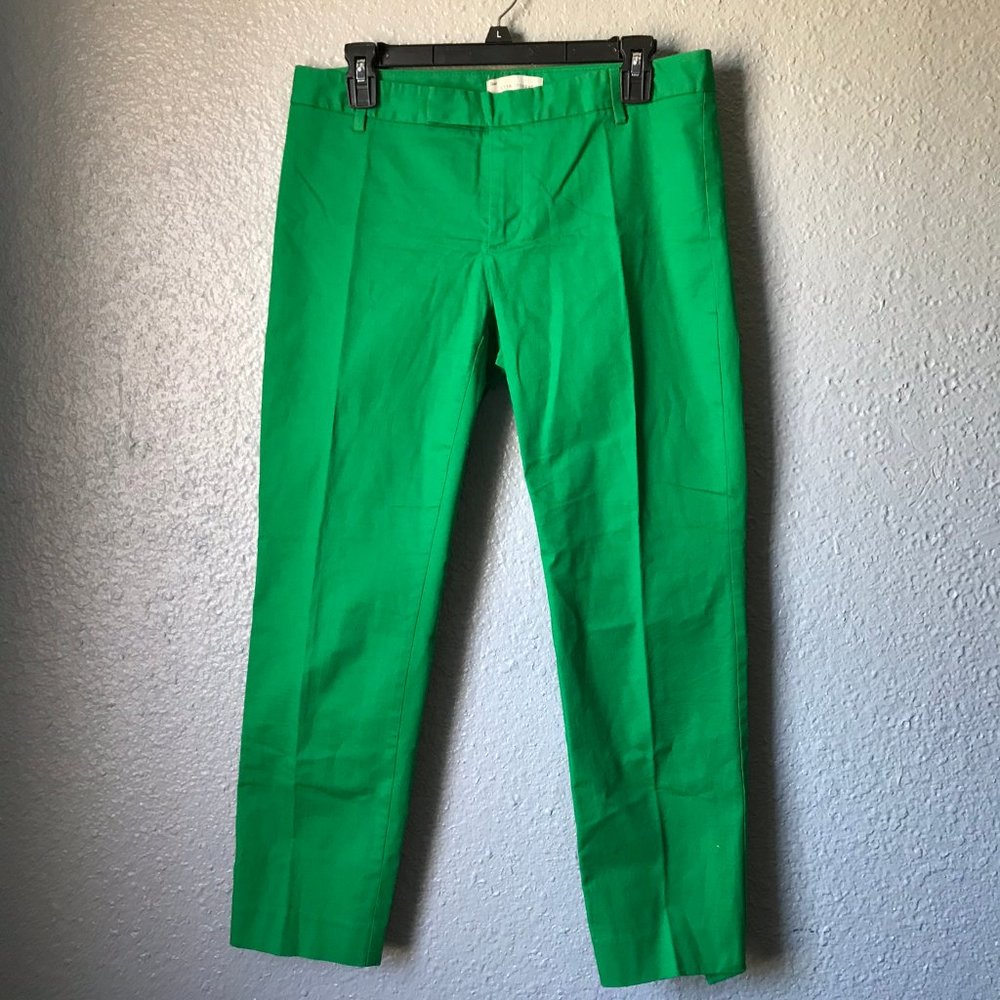 GAP Green Slim Cropped Pants